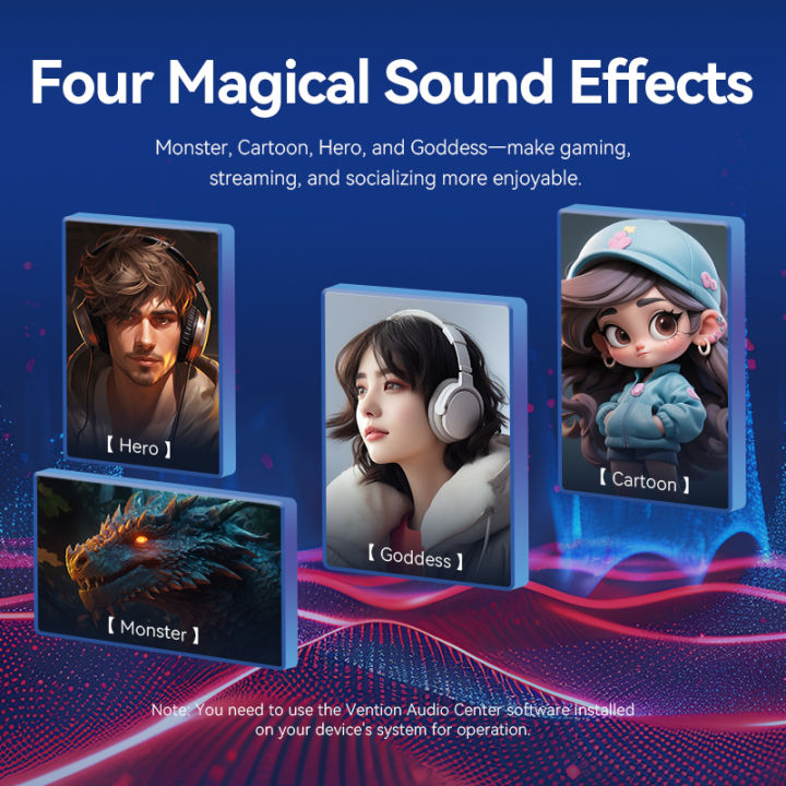 Vention%20Gaming%20USB%20Sound%20Card%20External%20Audio%20Amplifier%20with%20Volume%20Control%20Versatile%20Audio%20for%20PC%20Laptop%20PS4%20PS5%20Earphone%20Headset%20Desktop%20Microphone%20Soundcard%20Adapter%20-%20Image%204