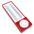 Temperature Humidity Meter Plastic Shell Wet Dry Bulb Hygrometer for Industrial Environment. 