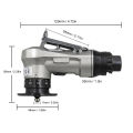 Air Chamfer 45 Degree Arc Pneumatic Chamfering Machine C0.1 To C1.5 for Trimming. 