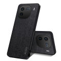 Phone case Vivo Iqoo 12 Pro Wood Texture Canvas Hrad Shockproof Back Cover Vivo iqoo 12Pro case. 
