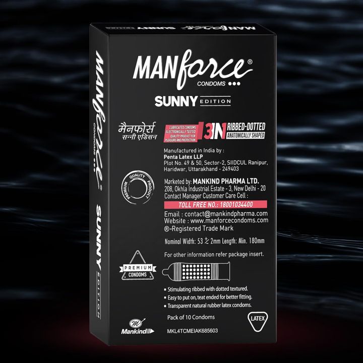 Manforce%20Sunny%20Edition%20Condoms%20for%20Men%20-%20Single%2010pcs%20Pack%20%20India%20-%20Image%203