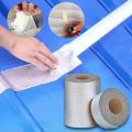 Roof Leakproof Waterproof Tape Aluminium Foil Adhesive Tape Crack Repair Anti-Leakage Pipes Walls Leak Sticker Super Nano Tapes. 