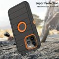 For IPhone 15/14/13/12/11/XR/Mini/Pro/Plus/Pro Max Case With Screen Protector, Support Wireless Charging, Heavy Duty Drop Protection, Full-Body Rugged Durable Three-Layer Construction Phone Case.