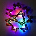 Butterfly shaped home decorating wall light | Color changing LED Wall Sticker. 