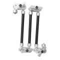 Magic Arm Bracket 3 Section Aluminum Alloy Rotating Telescopic Multifunctional Universal Desktop Fixtures. 