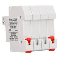 32A Circuit Breaker, Flame Retardant PC 1000V DC Circuit Breaker Stable Electrical Conductivity for Home. 