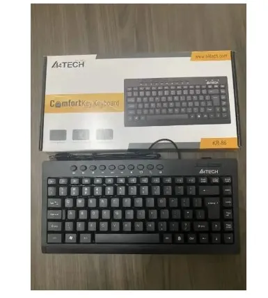 A.4tech%20Mini%20USB%20Wired%20Computer%20Keyboard%20Comfortable%20Office%20Universal%20Keyboard%20-%20Image%204
