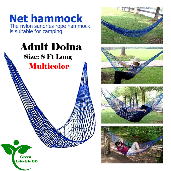 Handmade%20Dolna%20Swing%20Hammock%20%E2%80%93%20Extra%20Long%207.5ft+,%20Strong%20Nylon%20&%20Premium%20Yarn%20(80kg+%20Capacity)%20-%20Image%204