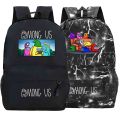 【DM bag factory Store】2023 Game Among Us backpack Women Travel Backpack Laptop Bags Boys School Bag Unisex Cartoon Rucksack Knapsack. 