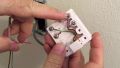 Rosette Box- (Single Dual Port RJ11 Telephone Wall Jack Telephone Modular Box) 1Pcs.