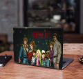 Stranger Things Art Removeable Laptop Sticker for Back Side skin for any kind of Laptop ART-5487.