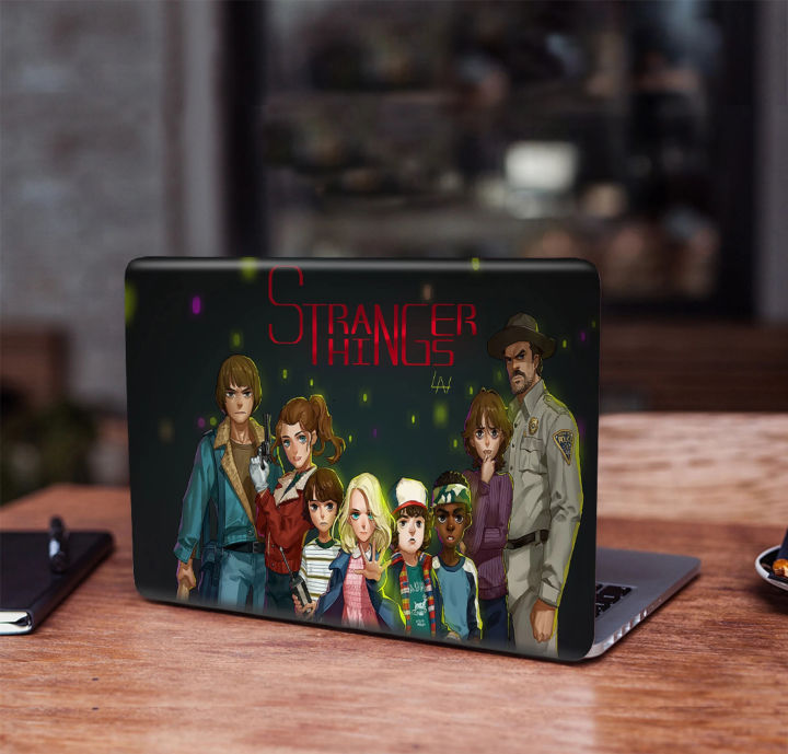 Stranger Things Art Removeable Laptop Sticker for Back Side skin for any kind of Laptop ART-5487