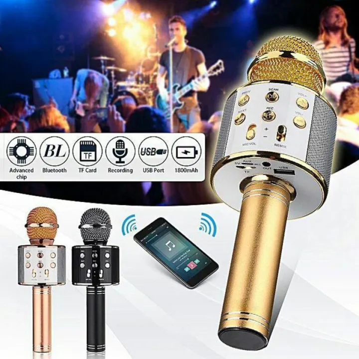 Wireless%20Bluetooth%20Microphone%20Speaker%20Karaoke%20WS-858%20-%20Speaker%20-%20Bluetooth%20Speaker%20-%20Image%202