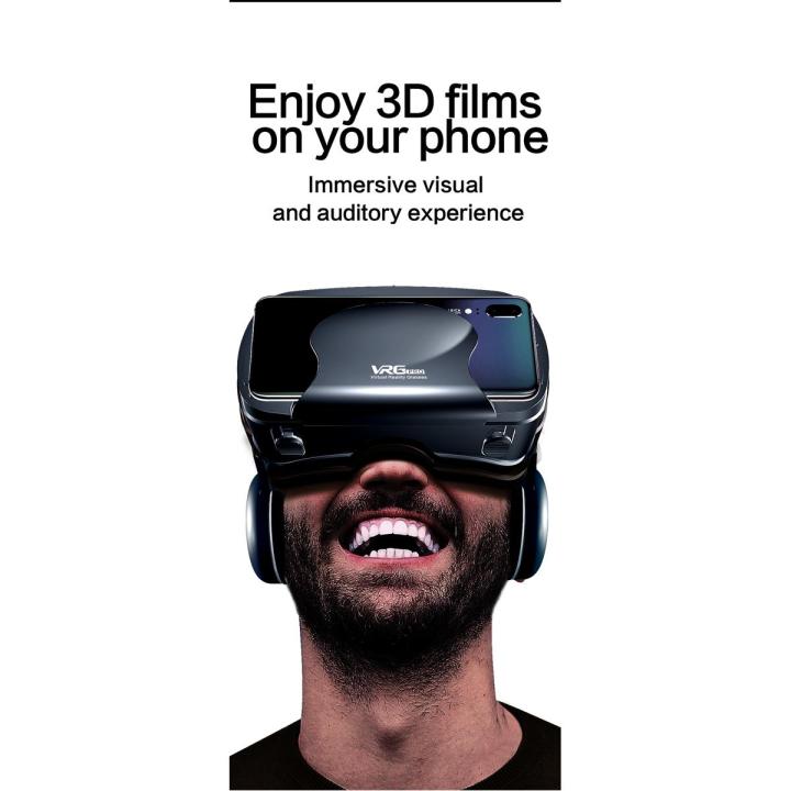 VRG Pro 3D VR Glasses Virtual Reality Full Screen Visual Wide-Angle VR ...