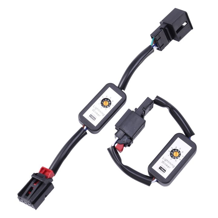 4Pcs%20Dynamic%20Turn%20Signal%20Indicator%20LED%20Taillight%20Add-on%20Module%20Cable%20Wire%20for%20Golf%207%20Tail%20Light%20-%20Image%207