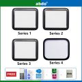 For Apple Watch Series 1 2 3 4 5 External Lens Panel Touch Screen Front Screen External Glass Replacement Tools+OCA. 