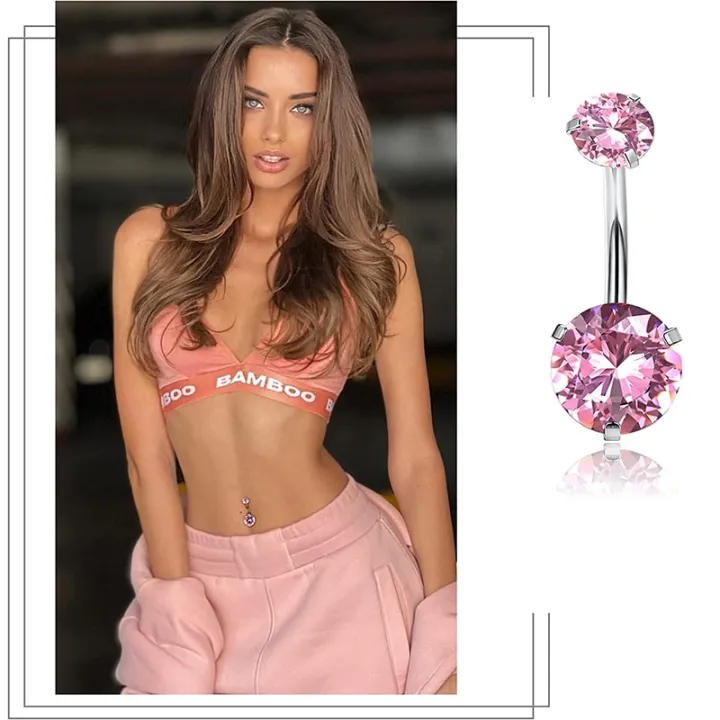 Steel%20Belly%20Button%20Rings%20Pink%20Crystal%20Piercing%20Navel%20Heart%20Style%20Navel%20Piercing%20Earring%20Belly%20Piercing%20Body%20Jewelry%20Ombligo%20-%20Image%207