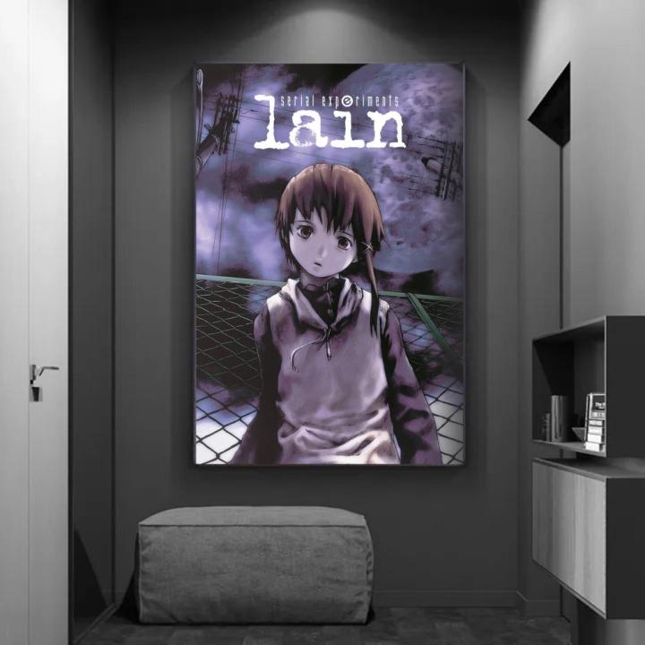Serial%20Experiments%20Lain%20Anime%20Movie%20Sticky%20Posters%20Fancy%20Wall%20Sticker%20for%20Living%20Room%20Bar%20Decoration%20Vintage%20Decorative%20Painting%20-%20Image%202