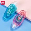 Deli Double Sided Adhesive Tape School Office Stationery 6MMx8NEWM Tape Glue Roller двухсторонний скотч for Scrapbooking Crafts.