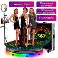 360 Photo Booth Machine 60-100cm Automatic Rotating Selfie 360 Camera Photobooth with App control for Wedding Party Events. 