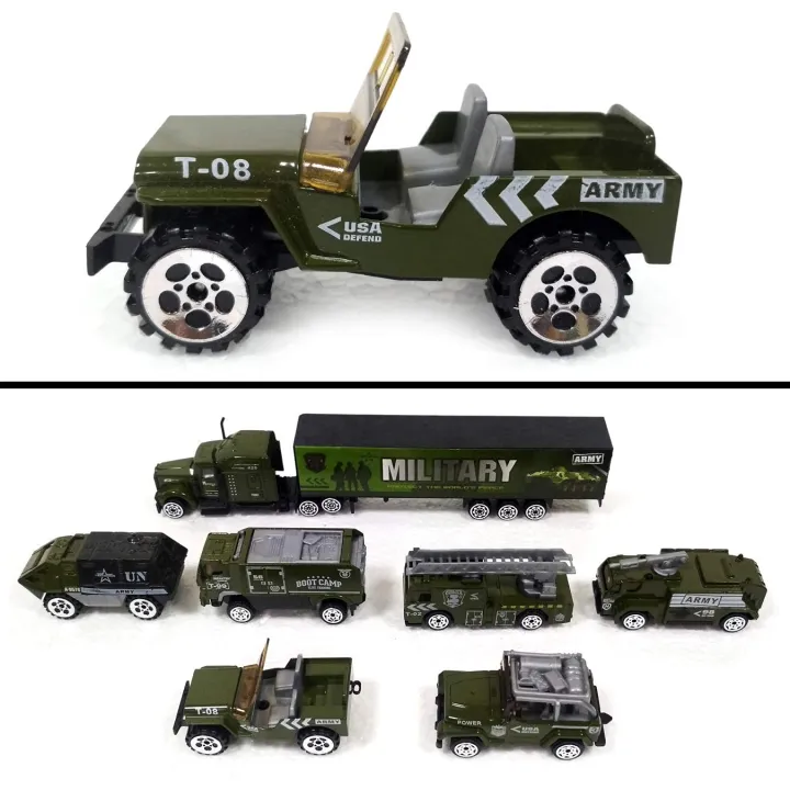 VVE%20Military%20Vehicle%20Set%20Metal%20Die%20Dast%20Army%20Vehicle%20Play%20Set,%20Pack%20of%207,%20Multicolour%20-%20Image%204
