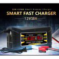 1210D 12v 10A Digital Battery Charger Full Auto & Digital Display For IPS Battery, Dry Battery, acid Battery, Solar Battery.