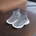 1-6 Years Baby Sneaker Kids Loafers Tenis Casual Shoes Boys Solid Slip-On Knitted Sock Shoes Toddler Girl Sport Running Shoes.