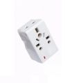 Multi Plug - Multi Socket  Round Pin - Universal Multi Plug Adapter Round and Square Pin - Travel Adapter. 