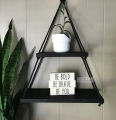 2 LAYER Home Décor Wall hanging Shelf Floating Hook Wall Hanger Home Decor Wall Decoration Items. 