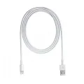 White USB Data Charger Cable for Apple iPhone 5. 