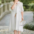 DSstyles Girls Hanfu Ancient Costume Chinese Style Princess Dress Traditional Cheongsam Qipao Outfits (3-8 Years Old). 