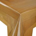 4.5 X 3  feet  Super Clear PVC Crystal Table Cloth. 