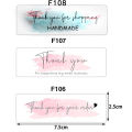 1Roll/120Pcs Thank You Stickers For Envelope Sealing Labels Stationery Supplies Handmade Wedding Gift Decoration Sticker. 