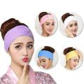 1Pcs Wash Face Makeup SPA Hair Band Womens Sweat Elastic Soft headbands. 