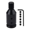 【Alizeker Mall】SPEEDWOW Shift Knob Adapter Car Shift Knob Boot Retainer Adapter Non Threaded Shifters M12x1.25. 