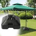 Umbrella Base Stand 30L Water or Sand Filled Replacement Parasol Outdoor Umbrella Stand for Garden. 
