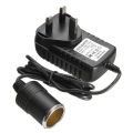 Universal 220V Mains Plug to 12V Socket Adapter Converter Car Cigarette Lighter AC/DC Socket Converter Adapter US/EU/UK Plug. 