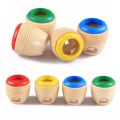 Wood Bee-eye Interesting Effect Magic Kaleidoscope Explore Baby Kids Children Learning Educational Puzzle Toy.