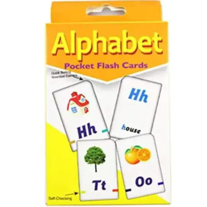 32 Piece/set Alphabet Flash Cards Teach Kids | Daraz.com.bd
