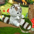 Genuine Mofusand Long Tailed Forest Animals Series Plush Doll Cute Shark Cat Soft Doll Kawaii Stuffed Plushie Toy Gift For Kids.