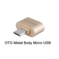 Micro USB OTG Metal Body Micro USB Male Adapter To USB 3.0 Female Converter OTG Function USB 3.0 OTG Data Sync For Android Mobile Phone. 