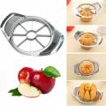 Stainless Steel Apple Cutter - Silver - Vegetable Cutter. 