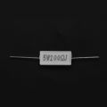 10x Wirewound Ceramic Cement Resistors 100 Ohm 5W Watt 5%.