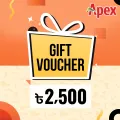 Apex Gift Voucher Tk 2500. 