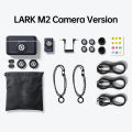 Hollyland Lark M2 Wireless Lavalier Microphone for iPhone Camera 300m Range Noise Cancellation 30H Battery for Photography Vlog. 