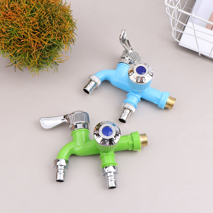 Dual%20Control%20Double%20Outlet%20Water%20Tap%201/2"%20Universal%20Interface%20Plastic%20Faucet%20Home%20Bathroom%20Hose%20Irrigation%20Quick%20Connector%20Conbo%20-%20Image%203