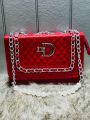 Premium Quality PU Leather Fashionable Shoulder Bag for Women (9.5x6x3inc).