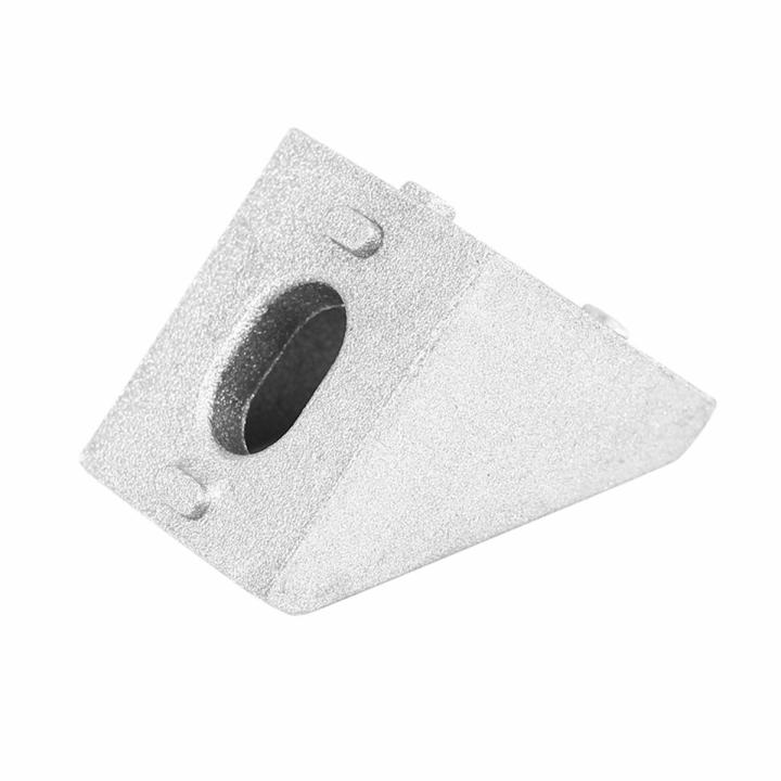 JDXHLAU 40Pcs 2020 Corner Fitting Angle Aluminum 20 X 20 L Connector Bracket Fastener Match Use 2020 Industrial Aluminum Profile
