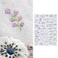 Water Soluble Stabilizer Embroidery Soluble Paper Multipurpose Fabric Stabilizer Transfer Patch Paper for Handbags Towels Cross Stitch Linen.
