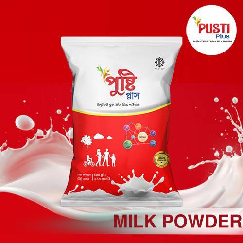 Pusti Full Cream Milk Powder - 500gm